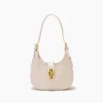 New Stylish Women Half Moon Shoulder Bags High Quality PU Leather Phone Purse Small Tote Handbag Female Crossbody Bag - imagine 7
