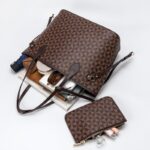 Tote Bag Windmill Pattern Handheld Shoulder Bag Large Capacity Two Piece Set Mother's Bag - imagine 3