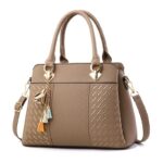 LKEEP Famous Designer Brand Bags Women Leather Handbags Luxury Ladies Hand Bags Purse Fashion Shoulder Bags - imagine 9