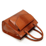 Women Brown Handbags Casual Tote Letter Printing High Capacity Lady Shoulder Bag Monogram Lady Big - imagine 2