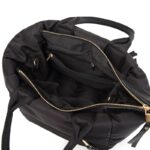 New Winter Space Cotton Handbag Women Casual Totes Bag Down Feather Padded Lady Shoulder Bag Sac A Mian Crossbody Bag - imagine 5