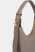 Half Moon Women Shoulder Bags Soft PU Leather Phone Purse Handbags Female Small Casual Tote Bag High Quality - imagine 5