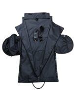 New PU waterproof travel bag with large capacity portable folding bag multifunctional wet dry separation suit bag - imagine 4