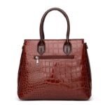 Women's bag Handbag designer Luxury new PU leather Crocodile pattern Shoulder bag 2PCS Crossbody Clucth Ladies wallet - imagine 6