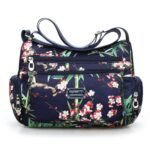 Floral Shoulder Bag Rural style Fashion Women Bag European and American style Vintage Bag Lightweight More Zippers Messenger Bag - imagine 6