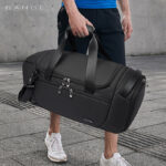 New Men's Travel Leisure Fitness Bag Multi-Functional Outdoor Diagonal Bag Dry And Wet Separation Handbag - imagine 3