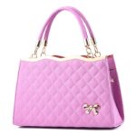 Spring New Embroidered Lingge Women's Handbag Foreign Trade Large Bag Single Shoulder Crossbody Bag - imagine 7