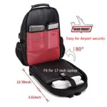Male 45L Travel backpack 15.6 Laptop Backpack Men USB Anti theft Backpacks for teens schoolbag youth mochila women backbag - imagine 3
