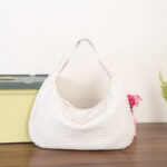 Women Large Leather Hobo Bag Handmade Woven Casual Female Handbag Big Capacity Patchwork Zipper Women Shoulder Bags - imagine 14