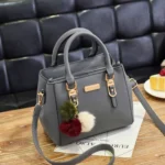women hairball ornaments totes solid sequined handbag hotsale party purse ladies messenger crossbody shoulder bags - imagine 9