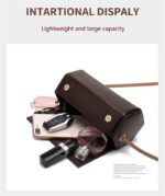 Women Chic Design Ins Cylinder Bag Autumn Winter Fashion All-Match Bag Shoulder Messenger Bag - imagine 5