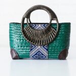 Thai version of the straw bag women's handbag retro fashion hand rattan grass package travel beach bag - imagine 6