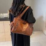 Large capacity tote bag shoulder bag crossbody bag for women - imagine 4