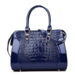Fashion Crocodile Pattern Ladies Handbag Solid Color Shoulder Bag High Quality Leather Messenger Bags Multifunctional Travel Bag - imagine 7