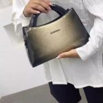 New PU soft leather texture messenger bag fashion simple solid color shoulder bag casual light handbag - imagine 8