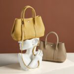 Leather crossbody women's bag hand-held mini garden bag - imagine 2