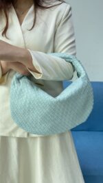 Large size women's woven bag large capacity hand-held armpit bag women's bag - imagine 10