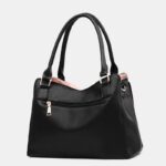 SMOOZA Women Messenger New Tide Female Top-handle Bag Girls Simple Shoulder Bags Fashion Women Handbags For Lady Totes - imagine 3