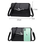 Women Fashion Tote Bag High Quality Soft Leather Ladies Handbags Female Small Shoulder Crossbody Bags for Ladies - imagine 2