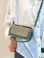 Fashionable Trendy Elegant Small Square Bag Shoulder Crossbody Bag Literary Simple Handbag Luxury Retro Box Bag Wholesale - imagine 4