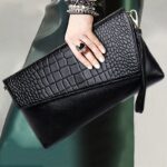 Litchi grain top layer cowhide fashion Shoulder bag Multifunctional leather Clutch bag Large capacity crossbody bags for women - imagine 3