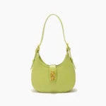 New Stylish Women Half Moon Shoulder Bags High Quality PU Leather Phone Purse Small Tote Handbag Female Crossbody Bag - imagine 9