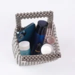 Women Summer Fashion Top-handle Ladies Party Dinner Evening Handmade Exquisite Purses and Handbags - imagine 4