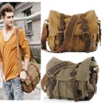 Men Military Army Vintage Crossbody Bag Men's Messenger Shoulder large Bags Casual Teenagers High Quality shoulder bag - imagine 2