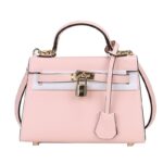 Small lock palm pattern portable bag for women - imagine 7