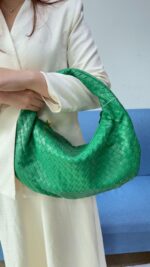 Large size women's woven bag large capacity hand-held armpit bag women's bag - imagine 27