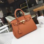 Litchi patterned handbag, single shoulder crossbody bag, women's bag - imagine 13