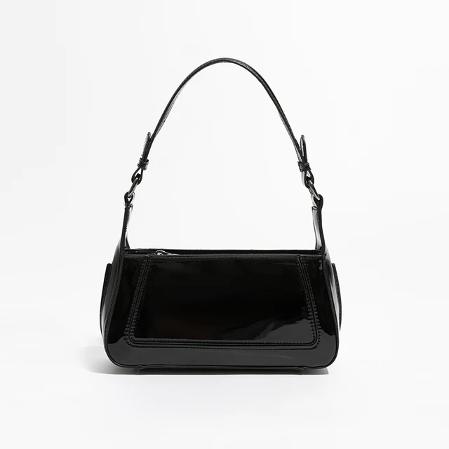 556936599 Solid Color Women Underarm Shoulder Bags Soft PU Leather Phone Purse Female Small Tote Handbags Simple Design - imagine 1