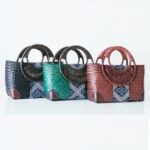 Thai version of the straw bag women's handbag retro fashion hand rattan grass package travel beach bag - imagine 4