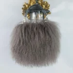 Soft Real Fur wool Chain Shoulder Bag for Women Designer Purses and Handbags Women's Party Clutch Crossbody Bag High Quality - imagine 9