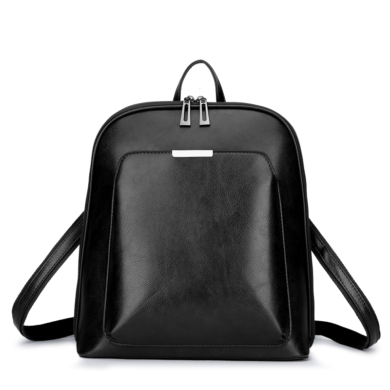 556935186 Women Backpack high quality PU Leather Fashion Backpacks Female Feminine Casual Large Capacity Vintage Shoulder Bags - imagine 1