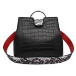 Fashion foreign trade women bag texture crocodile pattern ladies handbag large capacity - imagine 4