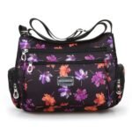 Floral Shoulder Bag Rural style Fashion Women Bag European and American style Vintage Bag Lightweight More Zippers Messenger Bag - imagine 15