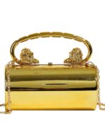 Fashion handbag women's versatile solid color acrylic bag chain strap crossbody bag - imagine 8