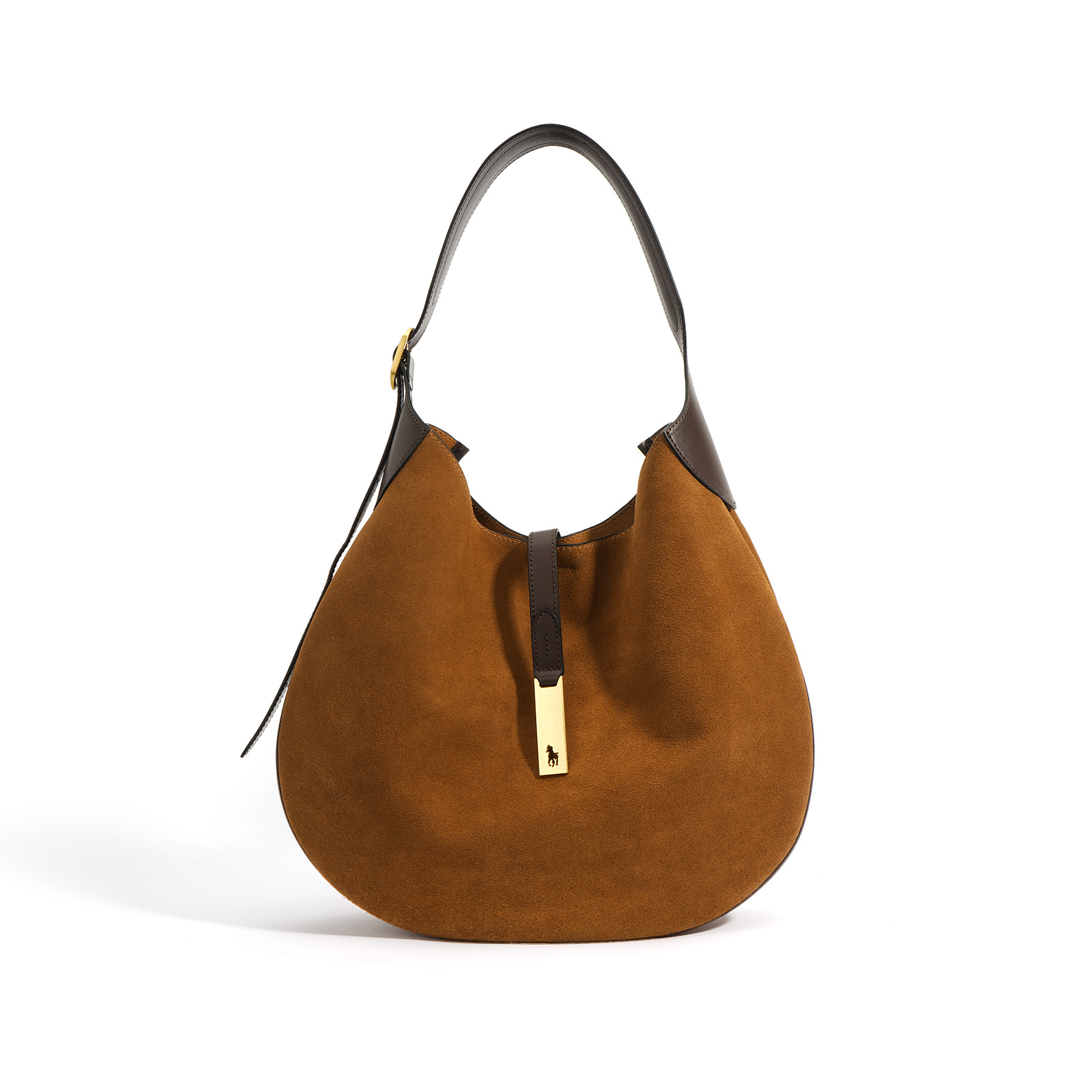 556933883 Fashion Ruched Hobos Women Handbag Designer Women Bag Luxury Soft Pu Leather Shoulder Crossbody Bags Lady Simply Tote Purse - imagine 1