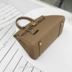 Litchi patterned handbag, single shoulder crossbody bag, women's bag - imagine 3