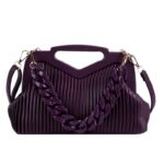 Fashion Triangle Handbag Designer Pleated Shoulder Bag for Women Clutch Purses High Quality Crossbody Bag Satchels Hobo Bags - imagine 11