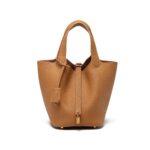 Head layer cowhide bucket bag women's leather high-end handbag - imagine 34