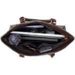 Women's Handbag Ladies Fashion Should Bags Large Capacity PU leather Messenger Bag A Whole Set - imagine 6
