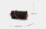 Women Chic Design Ins Cylinder Bag Autumn Winter Fashion All-Match Bag Shoulder Messenger Bag - imagine 6