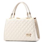 Spring New Embroidered Lingge Women's Handbag Foreign Trade Large Bag Single Shoulder Crossbody Bag - imagine 9