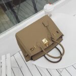 Litchi patterned handbag, single shoulder crossbody bag, women's bag - imagine 4