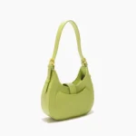 New Stylish Women Half Moon Shoulder Bags High Quality PU Leather Phone Purse Small Tote Handbag Female Crossbody Bag - imagine 2