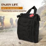 New Outdoor Portable First Aid Bag Tactical Medical Case Multifunctional Waist Pack Camping Climbing Emergency Bag Survival Kit - imagine 5