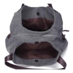 Piler Large Women Handbag Bag Canvas Zipper Pockets Brand Ladies Shoulder Bags Casual Large Women Bags Luxury Ladies Hand Bags - imagine 4
