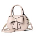 Ladies Handbag New Trendy Small Fresh Bow Net Red Bag Fashion All-match Single Shoulder Messenger Bag - imagine 3